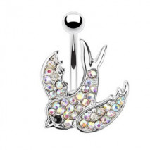 Piercing nombril hirondelle aurore boréale Piercing nombril6,75 €