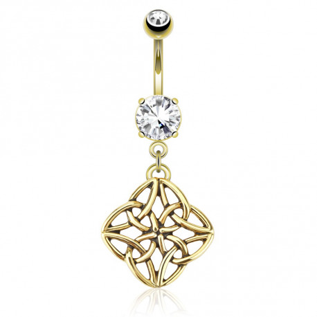 Piercing nombril nœud céleste plaqué or Byg Piercing nombril6,90 €