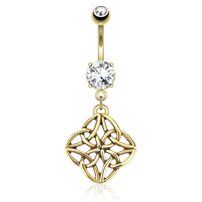 Piercing arcade 8 mm anodisé rose