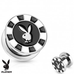 Piercing plug 22mm playboy jeton poker Box Piercing oreille11,49 €