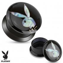 Piercing plug 10mm playboy nacré Gomu Piercing oreille4,90 €