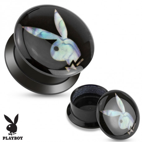 Piercing plug 14mm playboy nacré Golo Piercing oreille5,90 €