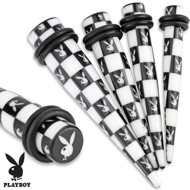 Piercing écarteur 5mm acrylique playboy Kaz Piercing oreille3,30 €