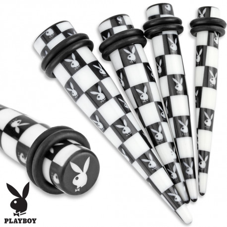 Piercing écarteur 6mm acrylique playboy Kaz Piercing oreille3,70 €