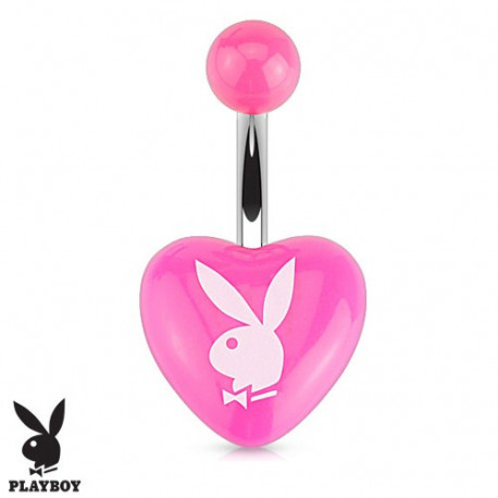Piercing nombril cœur playboy rose en acrylique Kuk Piercing nombril3,90 €