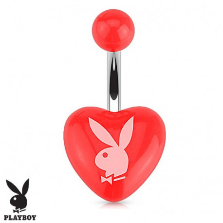 Piercing nombril cœur playboy rouge en acrylique Kuju Piercing nombril3,90 €