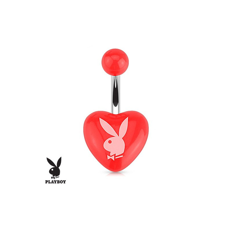 Piercing nombril cœur playboy rouge en acrylique Kuju Piercing nombril3,90 €