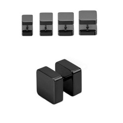 Faux piercing plug carré 6mm noir Noxo Faux piercing4,69 €