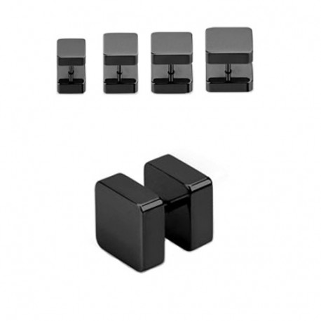 Faux piercing plug carré 6mm noir Noxo Faux piercing4,69 €