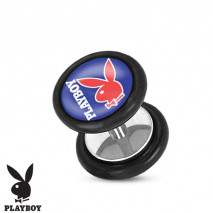 Faux piercing plug playboy bleu et lapin rouge Faux piercing3,49 €