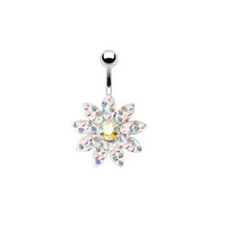 Piercing arcade 8 mm anodisé rose