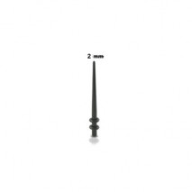 Piercing écarteur 2mm noir acrylique kamo Piercing oreille2,89 €