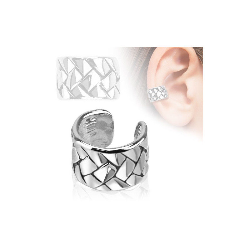 Faux anneau d'oreille une forme tressé Baz Faux piercing4,60 €