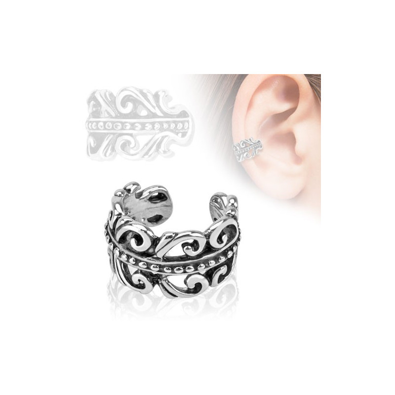 Piercing arcade 8 mm anodisé rose