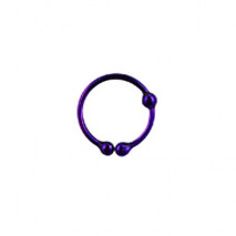 Faux piercing anneau 10mm violet Yoyu Faux piercing3,60 €