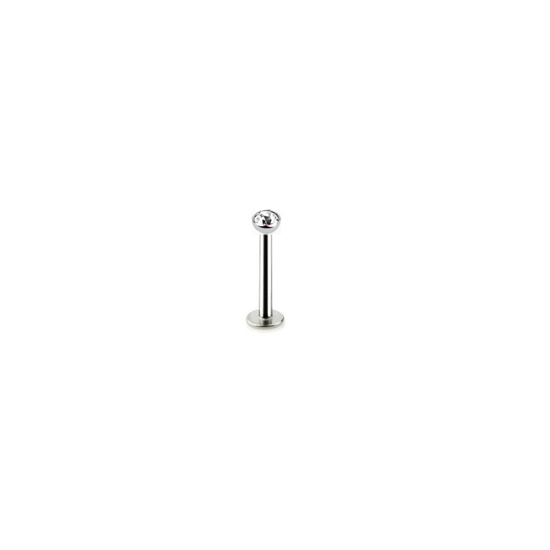 Piercing labret lèvre 6mm cristal blanc Ruty Piercing labret3,49 €