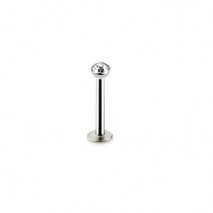 Piercing labret lèvre 12mm cristal blanc Cazik Piercing labret3,49 €