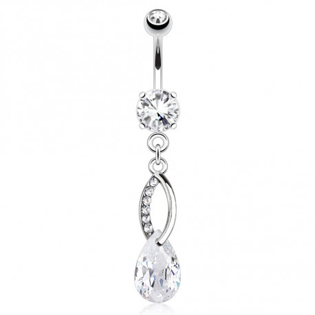 Piercing nombril pendentif en forme de larme Lazu Piercing nombril8,20 €