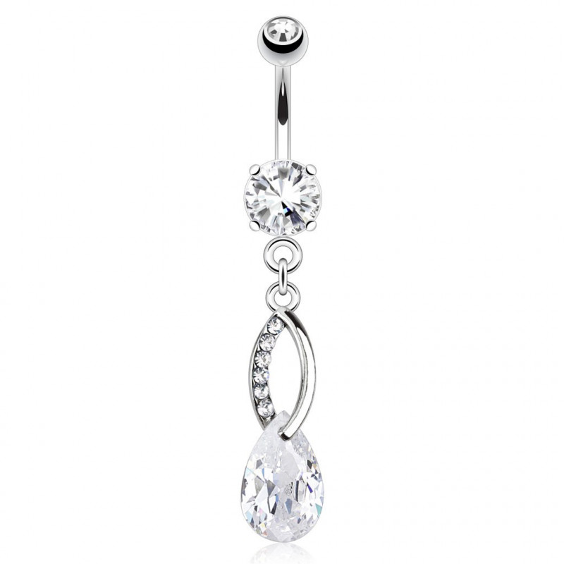 Piercing nombril pendentif en forme de larme Lazu Piercing nombril8,20 €