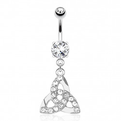 Piercing arcade 8 mm anodisé rose