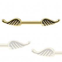 Piercing arcade 8 mm anodisé rose