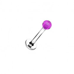 Piercing labret boule lèvre violet Cum Piercing labret3,80 €
