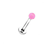 Piercing arcade 8 mm anodisé rose