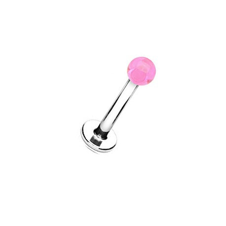 Piercing arcade 8 mm anodisé rose