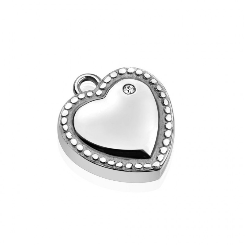 Pendentif cœur d'amour et zirconium blanc Vuft Bijoux8,60 €