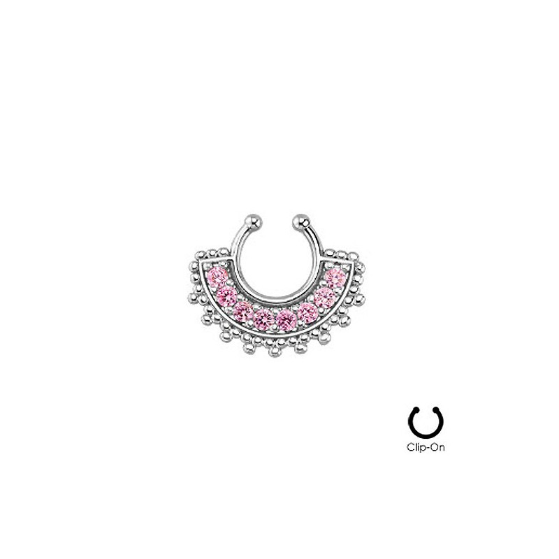 Faux piercing nez septum rose Quaz Faux piercing8,20 €