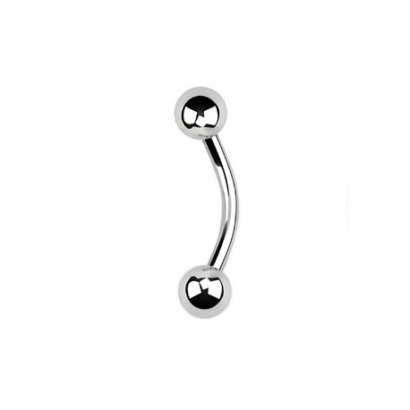 Piercing arcade acier 8 x 1,6mm avec boules 5mm Fup Piercing arcade2,60 €