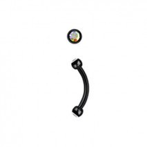 Piercing arcade 12mm boules et cristal aurore boréale Piercing arcade3,95 €