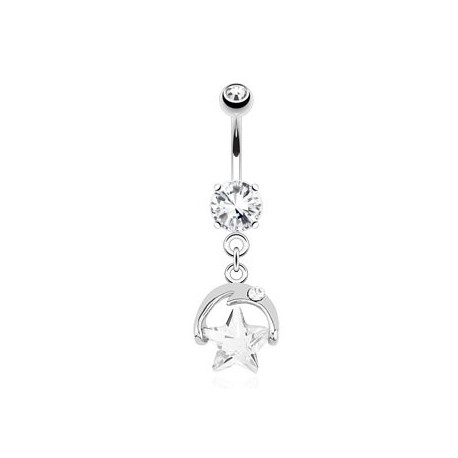 Piercing nombril étoile blanche en zirconium Tuz Piercing nombril6,90 €