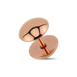Faux piercing plug 8mm acier or rose Vuy Faux piercing4,49 €