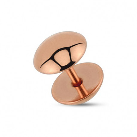 Piercing arcade 8 mm anodisé rose