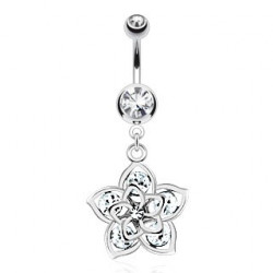 Piercing arcade 8 mm anodisé rose