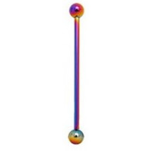 Piercing industriel 38mm arc en ciel Hazon Piercing oreille4,80 €