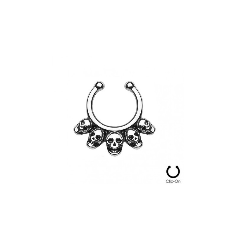 Piercing arcade 8 mm anodisé rose