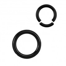 Piercing anneau 14 x 3mm à segment noir Dae Piercing oreille5,80 €