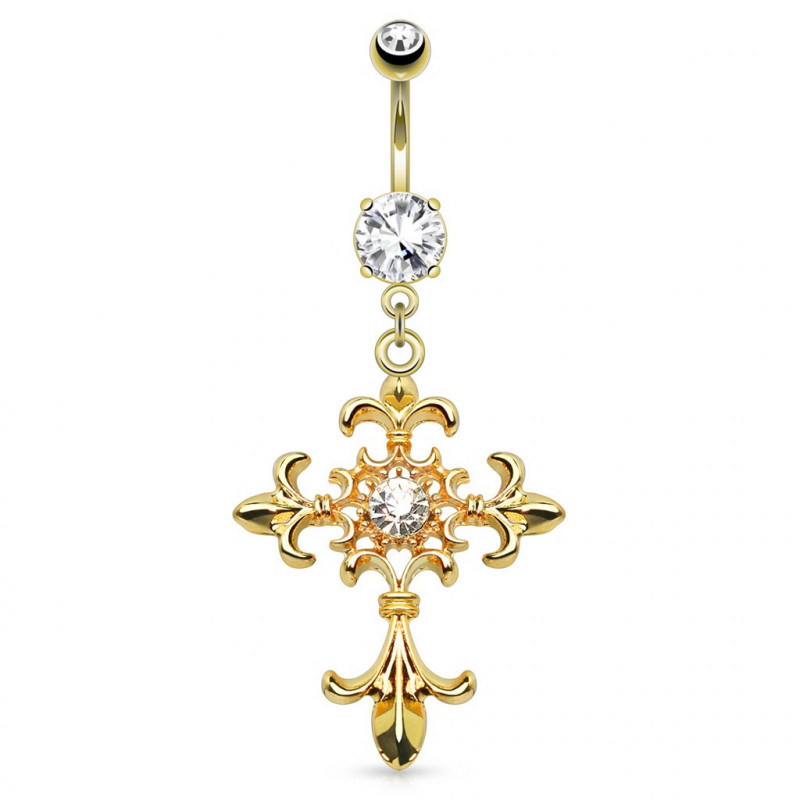 Piercing arcade 8 mm anodisé rose