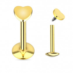 Piercing arcade 8 mm anodisé rose