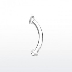 Piercing arcade 12mm x 1,6 incolore Volu Piercing arcade1,60 €