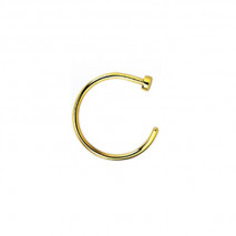 Faux piercing anneau 8 x 0,8mm doré Ryhe Faux piercing3,60 €
