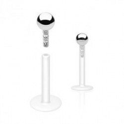 Piercing labret bioflex 10mm et une boule de 2mm Topix Piercing labret3,60 €