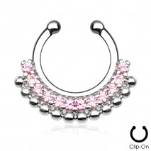 Faux piercing nez septum rose Waz Faux piercing7,80 €