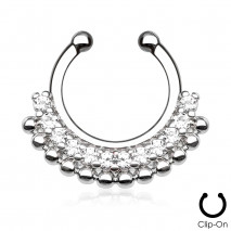 Faux piercing nez septum blanc Wizy Faux piercing7,80 €