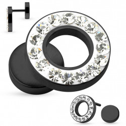 Piercing arcade 8 mm anodisé rose