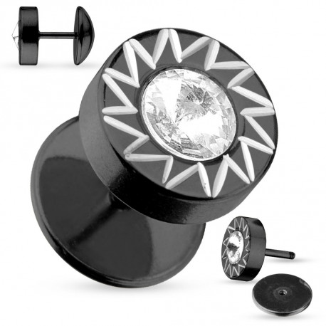 Piercing arcade 8 mm anodisé rose