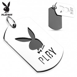 Pendentif double plaques acier Playboy Haz Bijoux10,90 €