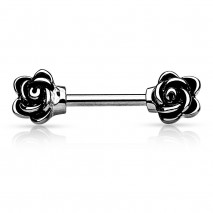Piercing arcade 8 mm anodisé rose
